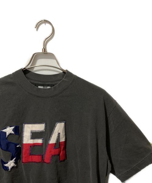 WIND AND SEA（ウィンダンシー）WIND AND SEA (ウィンダンシー) 半袖Tシャツ グレー サイズ:Ｓの古着・服飾アイテム