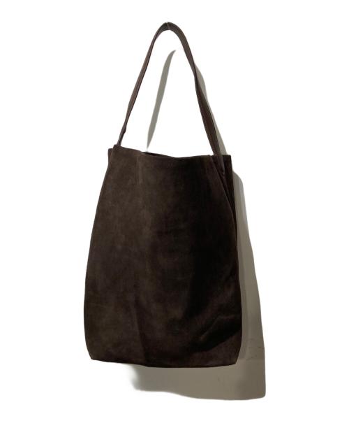 JISTORY（ジストリー）JISTORY (ジストリー) ONE HANDLE SUEDE BAG ブラウンの古着・服飾アイテム
