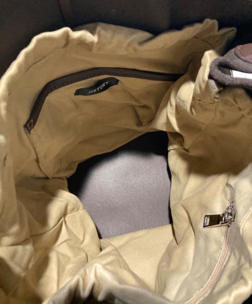 JISTORY（ジストリー）JISTORY (ジストリー) ONE HANDLE SUEDE BAG ブラウンの古着・服飾アイテム