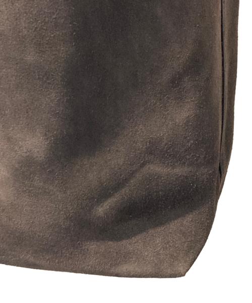 JISTORY（ジストリー）JISTORY (ジストリー) ONE HANDLE SUEDE BAG ブラウンの古着・服飾アイテム