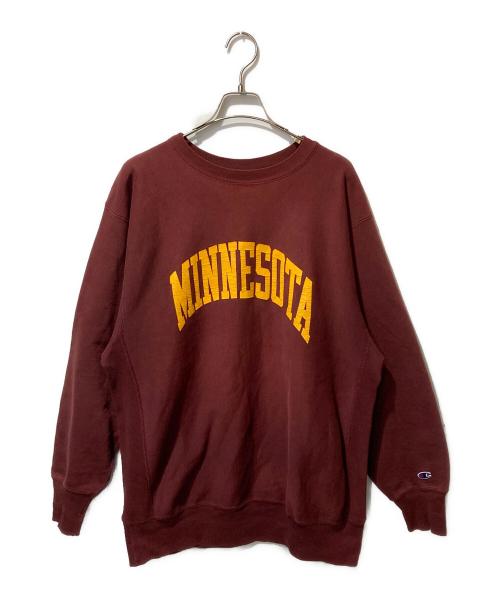 Champion REVERSE WEAVE（チャンピオン リバース ウィーブ）Champion REVERSE WEAVE (チャンピオン リバース ウィーブ) 90’s リバースウィーブスウェット バーガンディー サイズ:XXLの古着・服飾アイテム