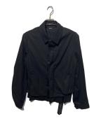 CoSTUME NATIONAL HOMMEコスチューム ナショナル オム）の古着「レイヤードデザインジャケット」｜ブラック