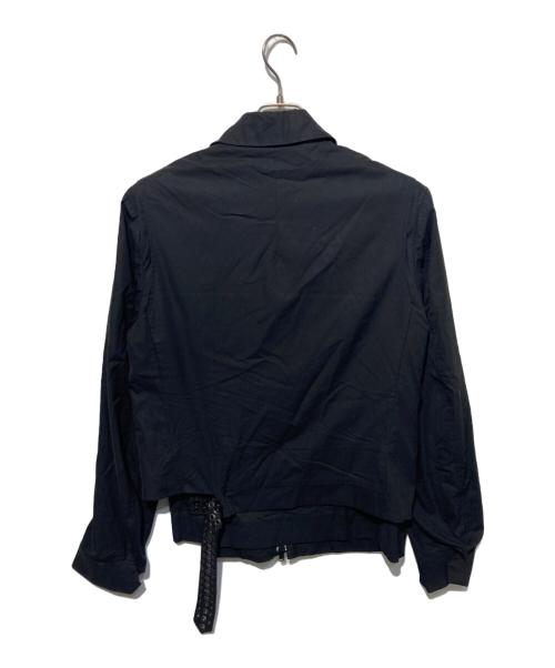 CoSTUME NATIONAL HOMME（コスチューム ナショナル オム）CoSTUME NATIONAL HOMME (コスチューム ナショナル オム) レイヤードデザインジャケット ブラック サイズ:46の古着・服飾アイテム