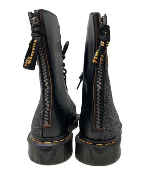 Dr.Martens（ドクターマーチン）Dr.Martens (ドクターマーチン) Y's (ワイズ) 10 EYE HB レースアップシューズ グレー×ブラック サイズ:UK7の古着・服飾アイテム