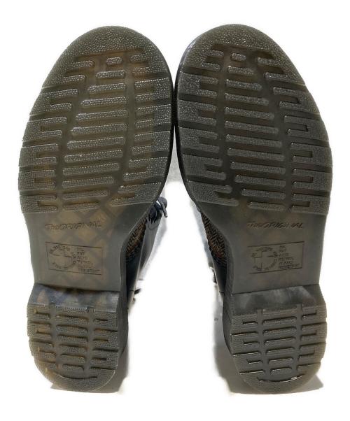 Dr.Martens（ドクターマーチン）Dr.Martens (ドクターマーチン) Y's (ワイズ) 10 EYE HB レースアップシューズ グレー×ブラック サイズ:UK7の古着・服飾アイテム