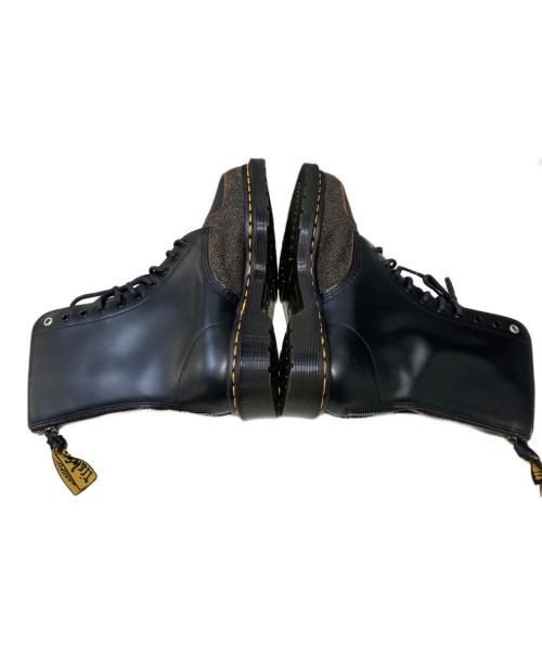 Dr.Martens（ドクターマーチン）Dr.Martens (ドクターマーチン) Y's (ワイズ) 10 EYE HB レースアップシューズ グレー×ブラック サイズ:UK7の古着・服飾アイテム