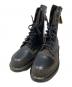 Dr.Martens（ドクターマーチン）の古着「10 EYE HB レースアップシューズ」｜グレー×ブラック