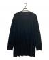 GROUND Y (グラウンドワイ) Double Collar Long Cardigan ブラック サイズ:3：15000円
