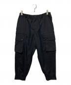 GROUND Yグラウンドワイ）の古着「Military Cargo Pants」｜ブラック