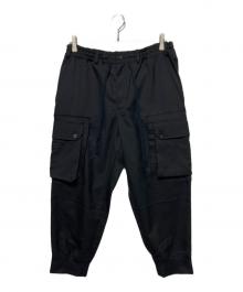 GROUND Y（グラウンドワイ）の古着「Military Cargo Pants」｜ブラック