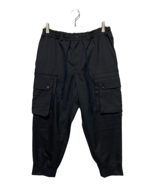 GROUND Y（グラウンドワイ）GROUND Y (グラウンドワイ) Military Cargo Pants ブラック サイズ:3の古着・服飾アイテム