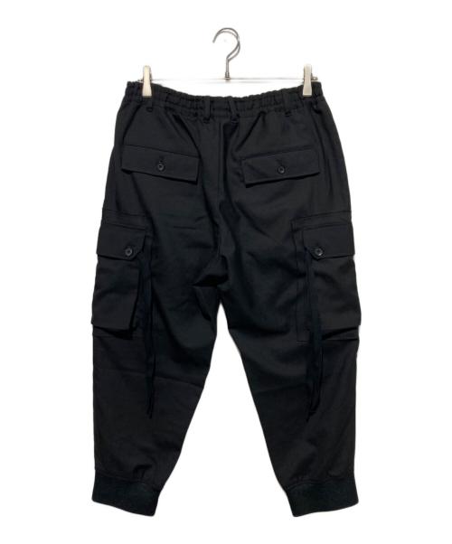 GROUND Y（グラウンドワイ）GROUND Y (グラウンドワイ) Military Cargo Pants ブラック サイズ:3の古着・服飾アイテム