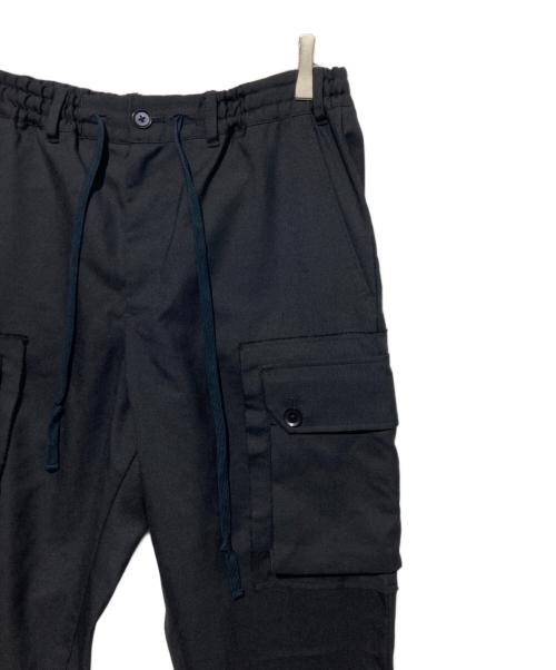 GROUND Y（グラウンドワイ）GROUND Y (グラウンドワイ) Military Cargo Pants ブラック サイズ:3の古着・服飾アイテム
