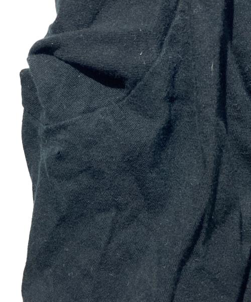 GROUND Y（グラウンドワイ）GROUND Y (グラウンドワイ) ヘンリーネックカットソー ブラック サイズ:3の古着・服飾アイテム