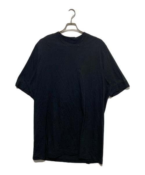 GROUND Y（グラウンドワイ）GROUND Y (グラウンドワイ) アシンメトリーロングカットソー ブラック サイズ:3の古着・服飾アイテム