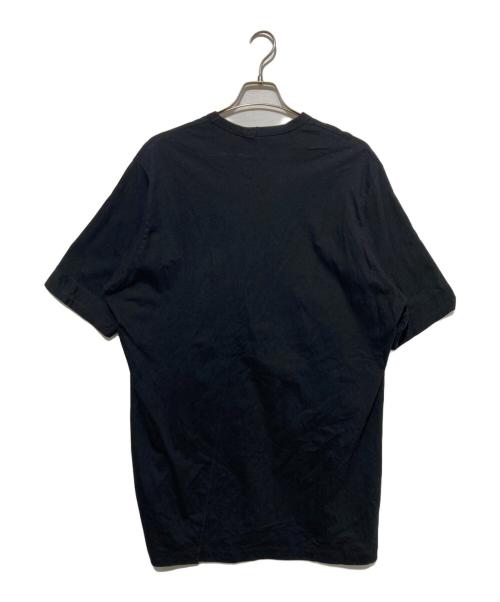 GROUND Y（グラウンドワイ）GROUND Y (グラウンドワイ) アシンメトリーロングカットソー ブラック サイズ:3の古着・服飾アイテム