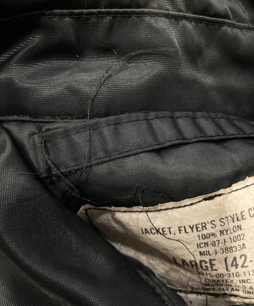 ISRATEX（イスラテックス）ISRATEX (イスラテックス) CWU 45-P フライトジャケット ブラック サイズ:Lの古着・服飾アイテム