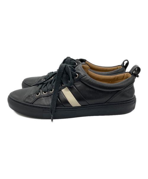 BALLY（バリー）BALLY (バリー) HENDRIS/200 レザースニーカー ブラック サイズ:7Eの古着・服飾アイテム