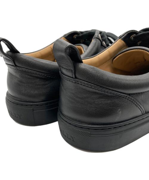 BALLY（バリー）BALLY (バリー) HENDRIS/200 レザースニーカー ブラック サイズ:7Eの古着・服飾アイテム