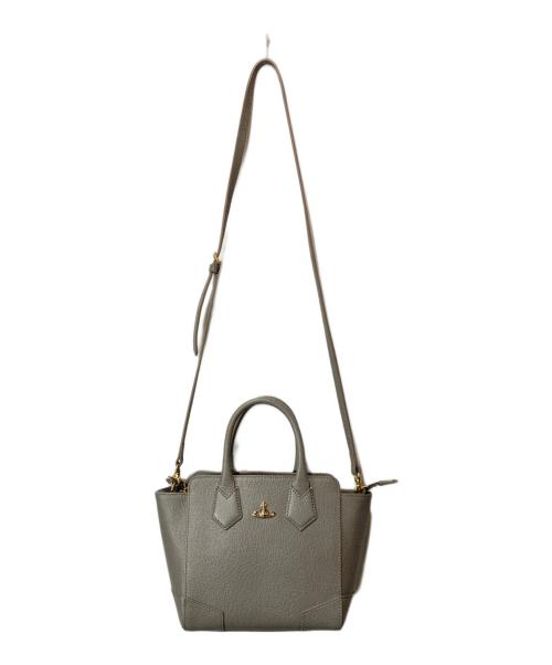 Vivienne Westwood（ヴィヴィアンウエストウッド）Vivienne Westwood (ヴィヴィアンウエストウッド) 2WAYバッグ グレーの古着・服飾アイテム