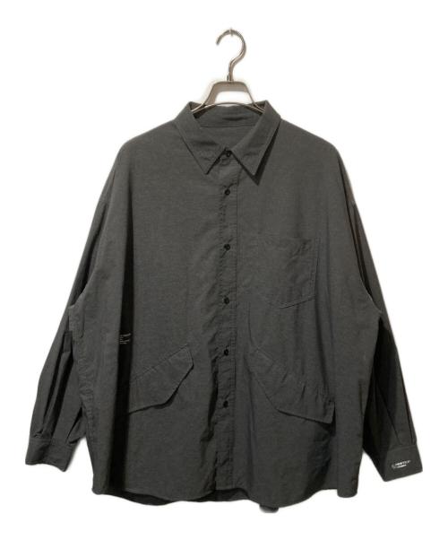 FreshService（フレッシュサービス）FreshService (フレッシュサービス) PERTEX LIGHTWEIGHT TECH SHIRT FSW グレー サイズ:Mの古着・服飾アイテム