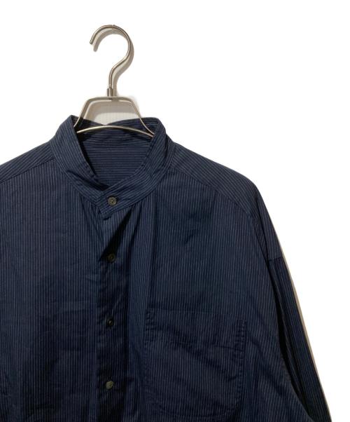 Porter Classic（ポータークラシック）Porter Classic (ポータークラシック) インディゴストライプシャツ ネイビー サイズ:2の古着・服飾アイテム