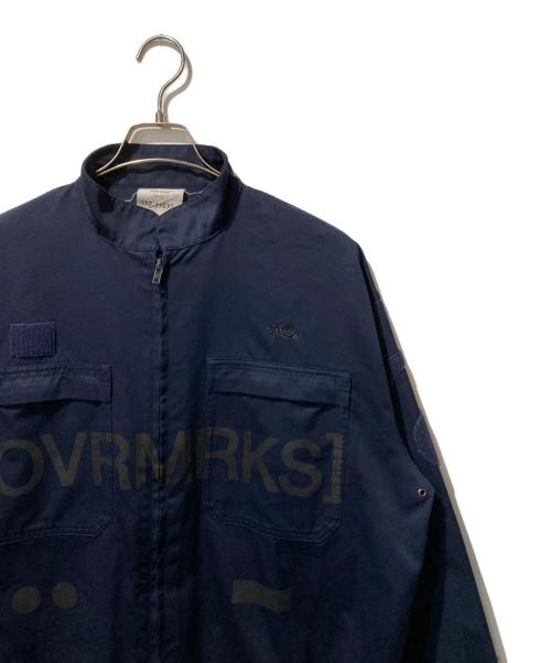OVRMRKS（オーバーマークス）OVRMRKS (オーバーマークス) FRENCH ARMY MILITARY POLICE JACKET ネイビー サイズ:112-116XLの古着・服飾アイテム