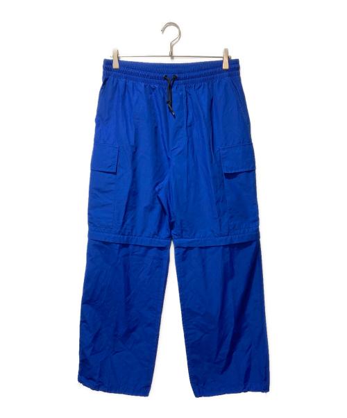maison kitsune（メゾンキツネ）MAISON KITSUNE (メゾンキツネ) CONVERTIBLE PANTS ブルー サイズ:Mの古着・服飾アイテム