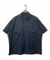 Porter Classic（ポータークラシック）の古着「KEROUAC PIN STRIPE SHIRT」｜ネイビー
