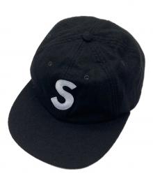 SUPREME（シュプリーム）の古着「Wool S Logo 6 Panel Cap」｜ブラック