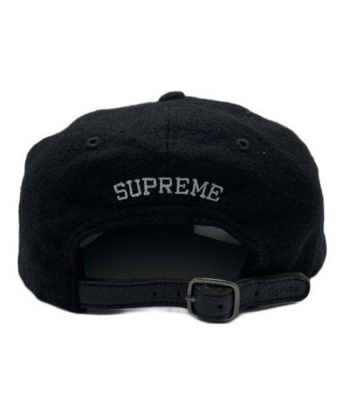 SUPREME（シュプリーム）SUPREME (シュプリーム) Wool S Logo 6 Panel Cap ブラックの古着・服飾アイテム