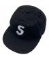 SUPREME（シュプリーム）の古着「Wool S Logo 6 Panel Cap」｜ブラック