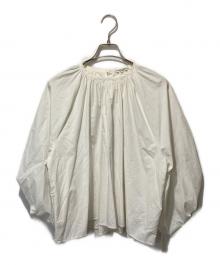 CLANE（クラネ）の古着「BACK GATHER VOLUME TOPS」｜ホワイト
