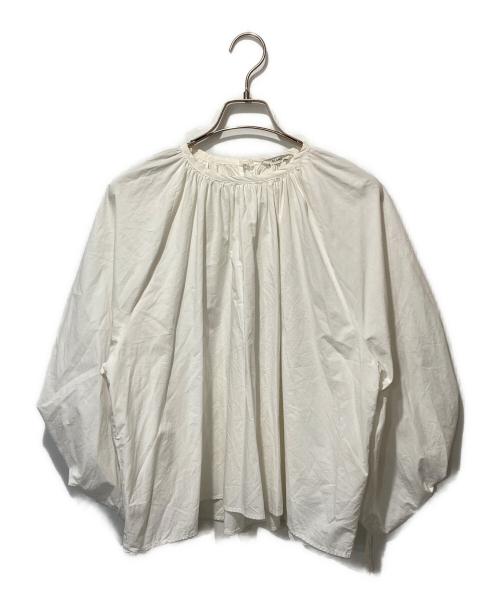 CLANE（クラネ）CLANE (クラネ) BACK GATHER VOLUME TOPS ホワイト サイズ:1の古着・服飾アイテム