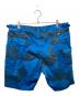 Supreme (シュプリーム) Overdyed Camo Cargo Shortオーバーダイド カモ カーゴ ショーツ ブルー サイズ:W：7000円