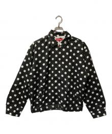 SUPREME（シュプリーム）の古着「Polka Dots Rayon Work Jacket」｜ブラック