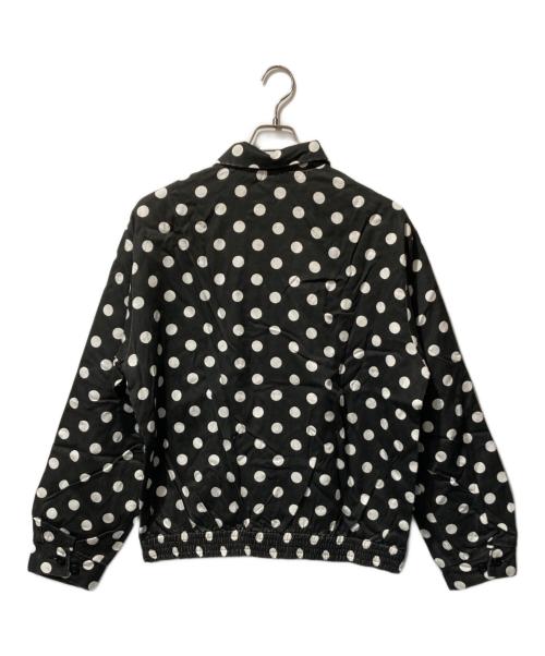 SUPREME（シュプリーム）SUPREME (シュプリーム) Polka Dots Rayon Work Jacket ブラック サイズ:Lの古着・服飾アイテム