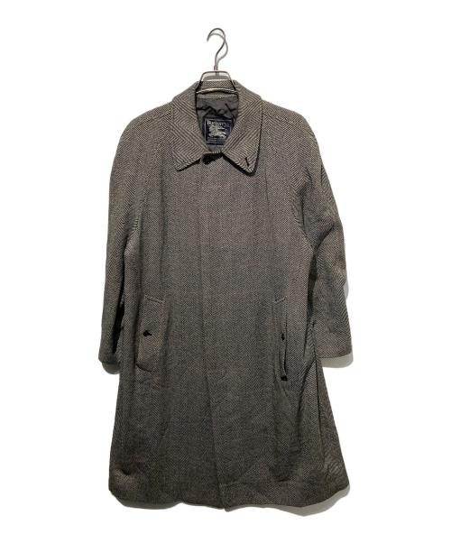 Burberry's（バーバリーズ）Burberry's (バーバリーズ) カシミヤ混ステンカラーコート グレー サイズ:ELの古着・服飾アイテム
