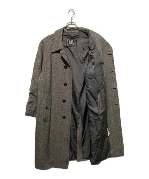 Burberry's（バーバリーズ）Burberry's (バーバリーズ) カシミヤ混ステンカラーコート グレー サイズ:ELの古着・服飾アイテム