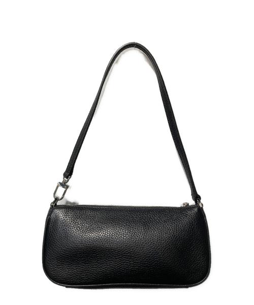 MICHAEL KORS（マイケルコース）MICHAEL KORS (マイケルコース) ZOE ぺブルレザー ポシェット ショルダー スモール ブラックの古着・服飾アイテム