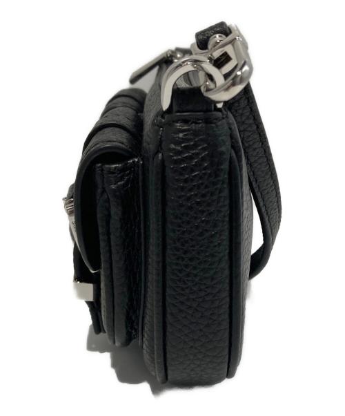 MICHAEL KORS（マイケルコース）MICHAEL KORS (マイケルコース) ZOE ぺブルレザー ポシェット ショルダー スモール ブラックの古着・服飾アイテム