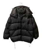 MONCLER×HYKEモンクレール×ハイク）の古着「Galenstock ダウンジャケット」｜ブラック