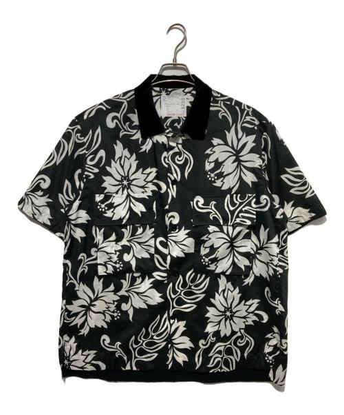 sacai（サカイ）sacai (サカイ) Floral Print Shirt ブラック サイズ:4の古着・服飾アイテム