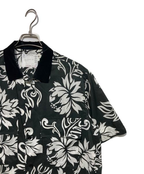 sacai（サカイ）sacai (サカイ) Floral Print Shirt ブラック サイズ:4の古着・服飾アイテム