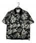 sacai（サカイ）の古着「Floral Print Shirt」｜ブラック