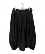 COMME des GARCONS COMME des GARCONSコムデギャルソン コムデギャルソン）の古着「カットオフデザインサルエルパンツ」｜ブラック