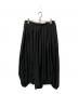 COMME des GARCONS COMME des GARCONS (コムデギャルソン コムデギャルソン) カットオフデザインサルエルパンツ ブラック サイズ:S：15000円