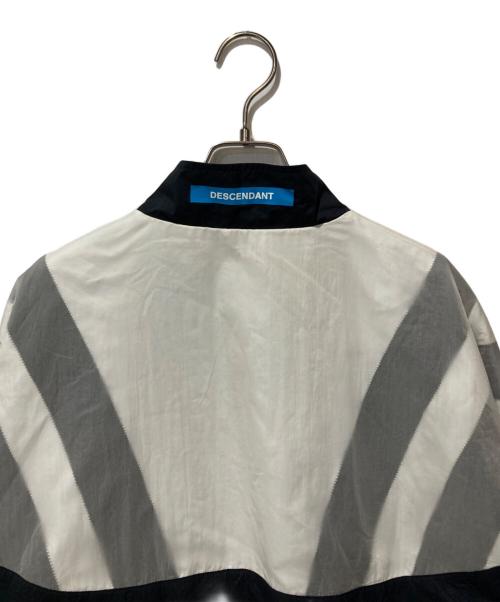 adidas Originals（アディダスオリジナル）adidas originals (アディダスオリジナル) DESCENDANT (ディセンダント) TRACK NYLON JACKET ブラック×ホワイト サイズ:Mの古着・服飾アイテム