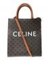 CELINE（セリーヌ）の古着「バーティカルカバスモールトリオンフキャンバス」｜ブラウン