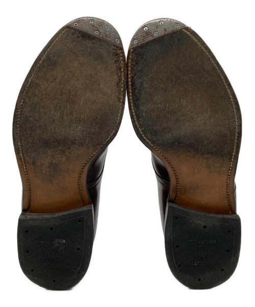 Alden（オールデン）Alden (オールデン) コードバン プレーントゥレザーシューズ ブラウン サイズ:US6.5の古着・服飾アイテム